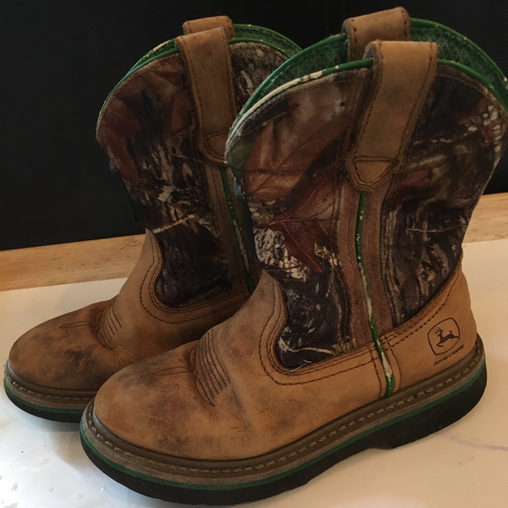 John Deere Childs Boots 13M